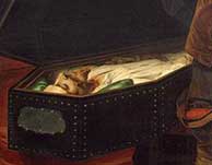 Cromwell e o cadáver de Carlos1