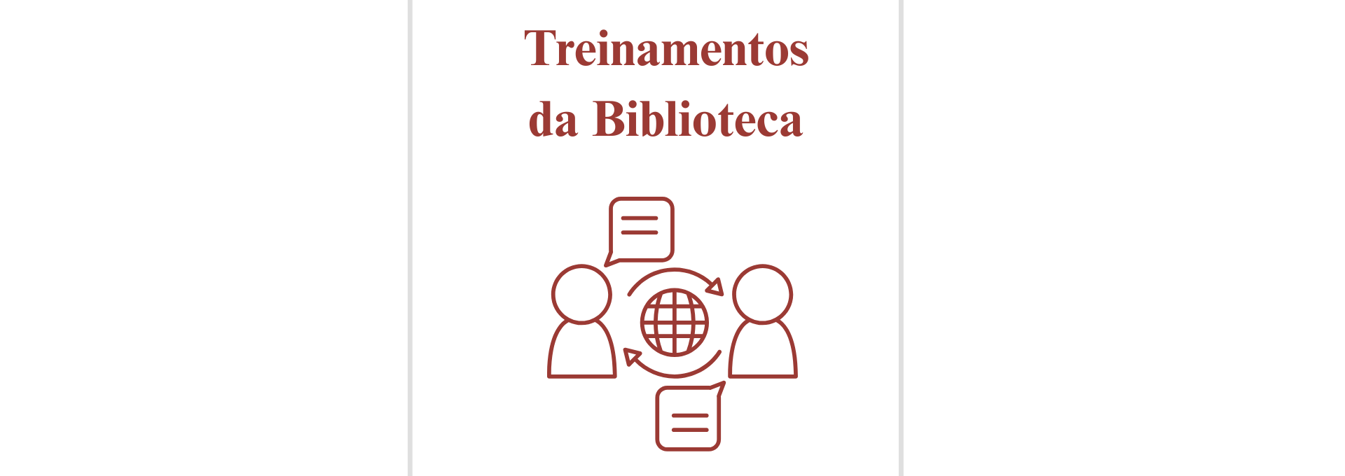 Treinamentos da Biblioteca