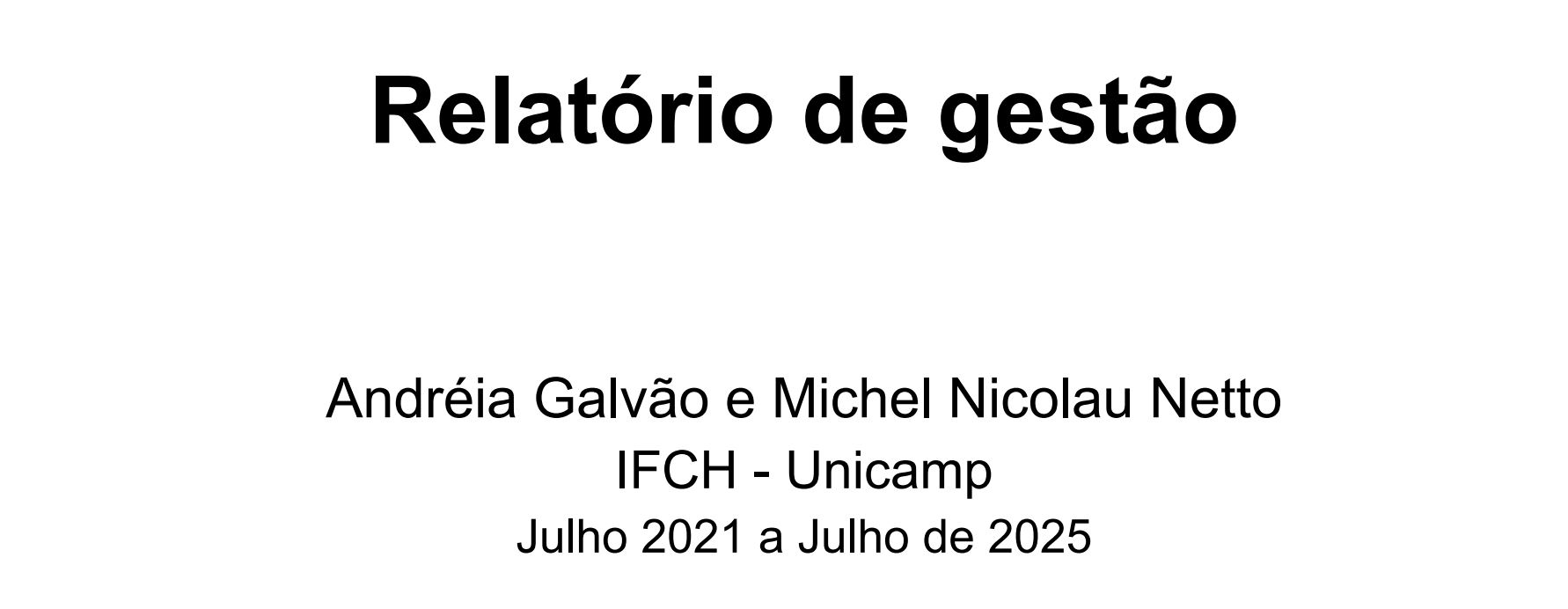 Relatório 